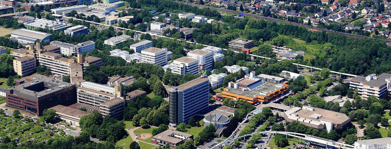 Campus Nord Luftaufnahme vom Campus Nord